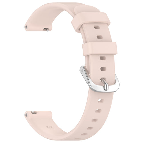 Bracelet silicone classique Pebble Round 2 - 14mm (rose pâle)
