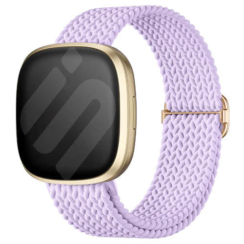 Correa tejido ajustable Fitbit Sense (púrpura claro)