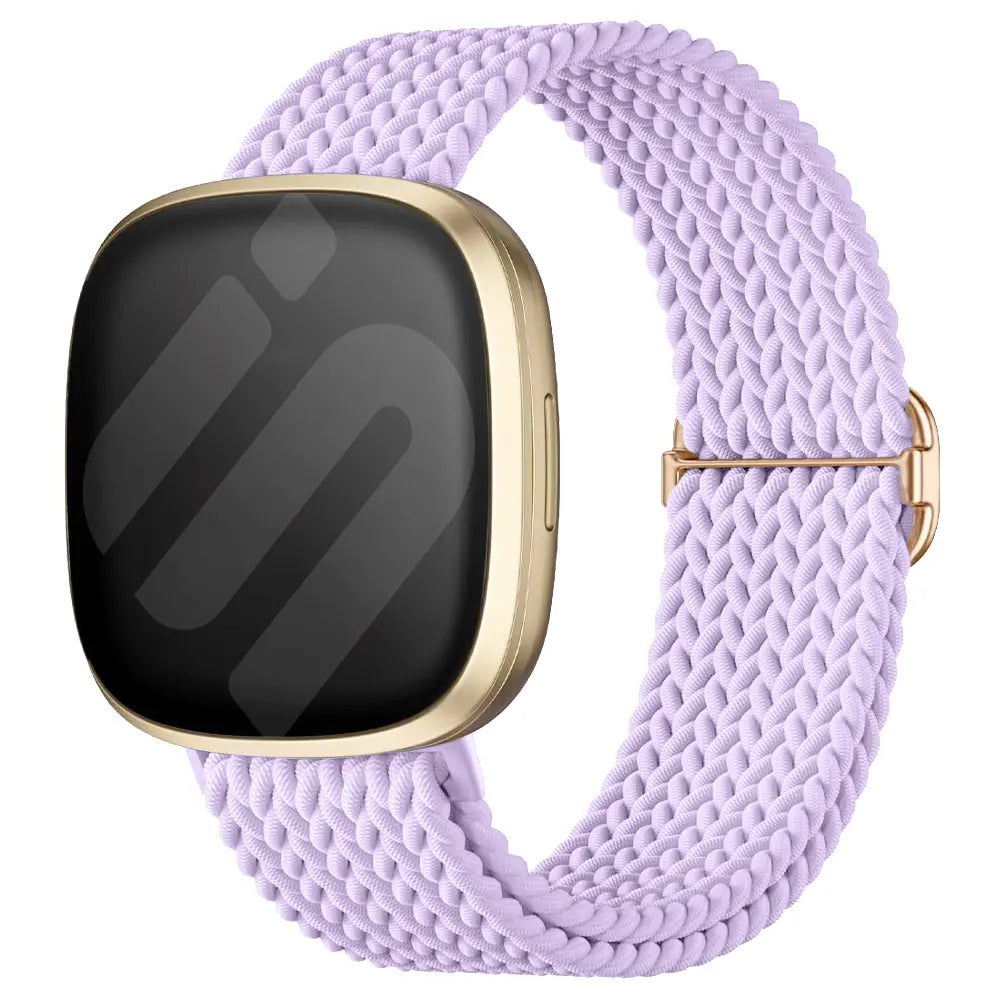 Correa tejido ajustable Fitbit Sense (púrpura claro)