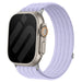 Bracelet nylon ultra fine Apple Watch (mauve)