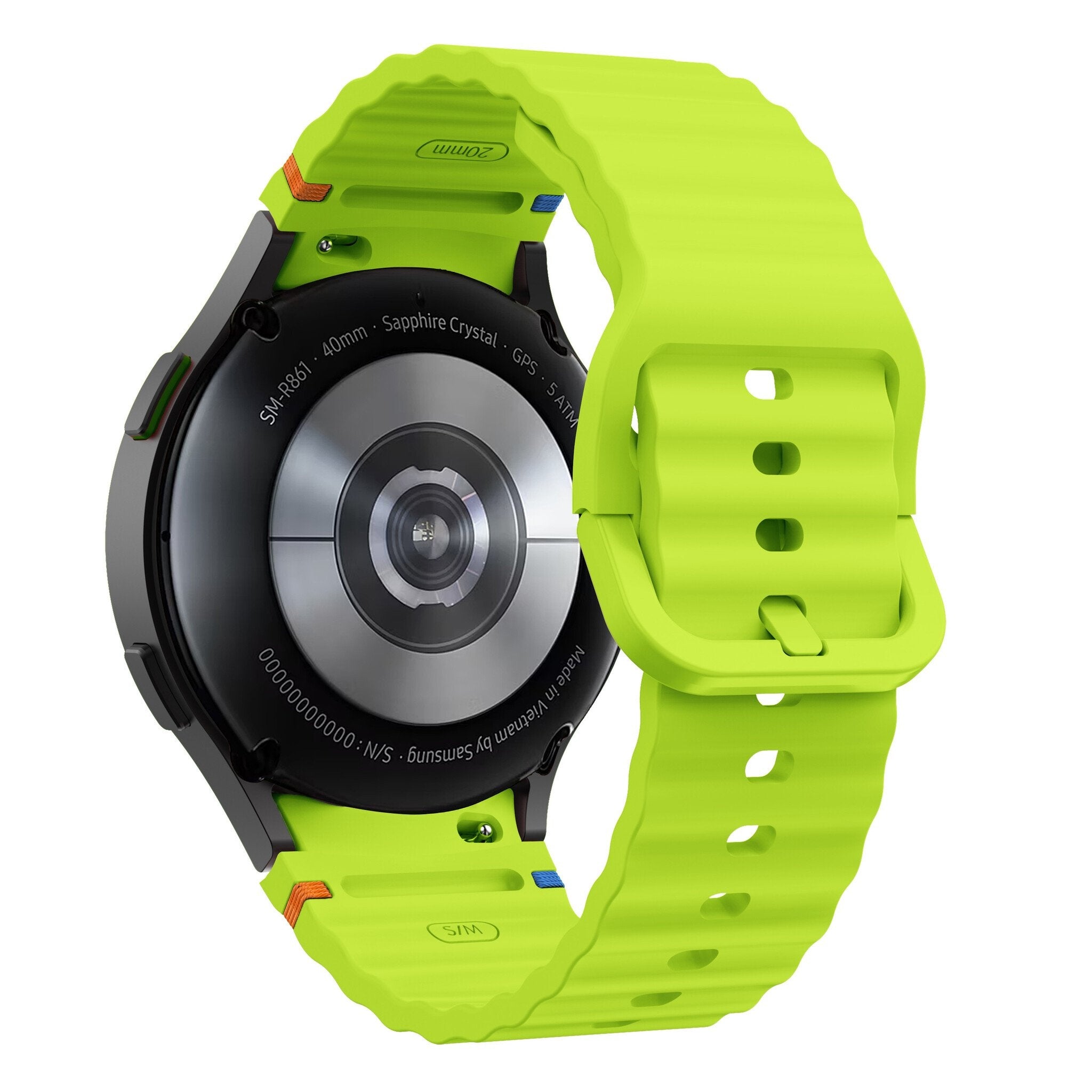 Samsung Galaxy Watch 5 Pro Wave Strap (Lime)