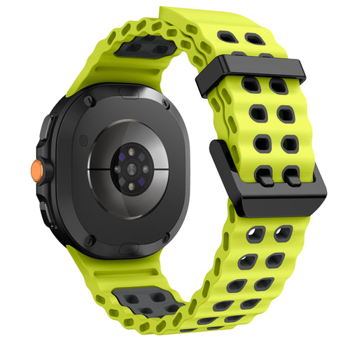 Samsung Galaxy Watch 8 - 44mm Ocean Strap (Lime/Grey)