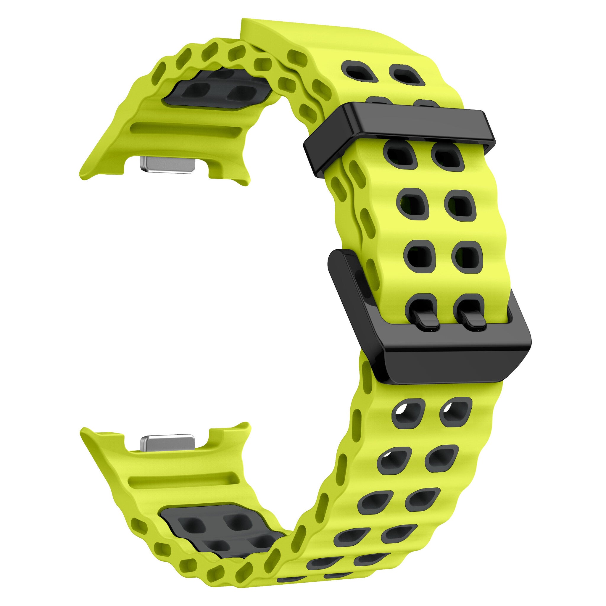 Samsung Galaxy Watch 8 Classic Ocean Strap (Lime/Grey)