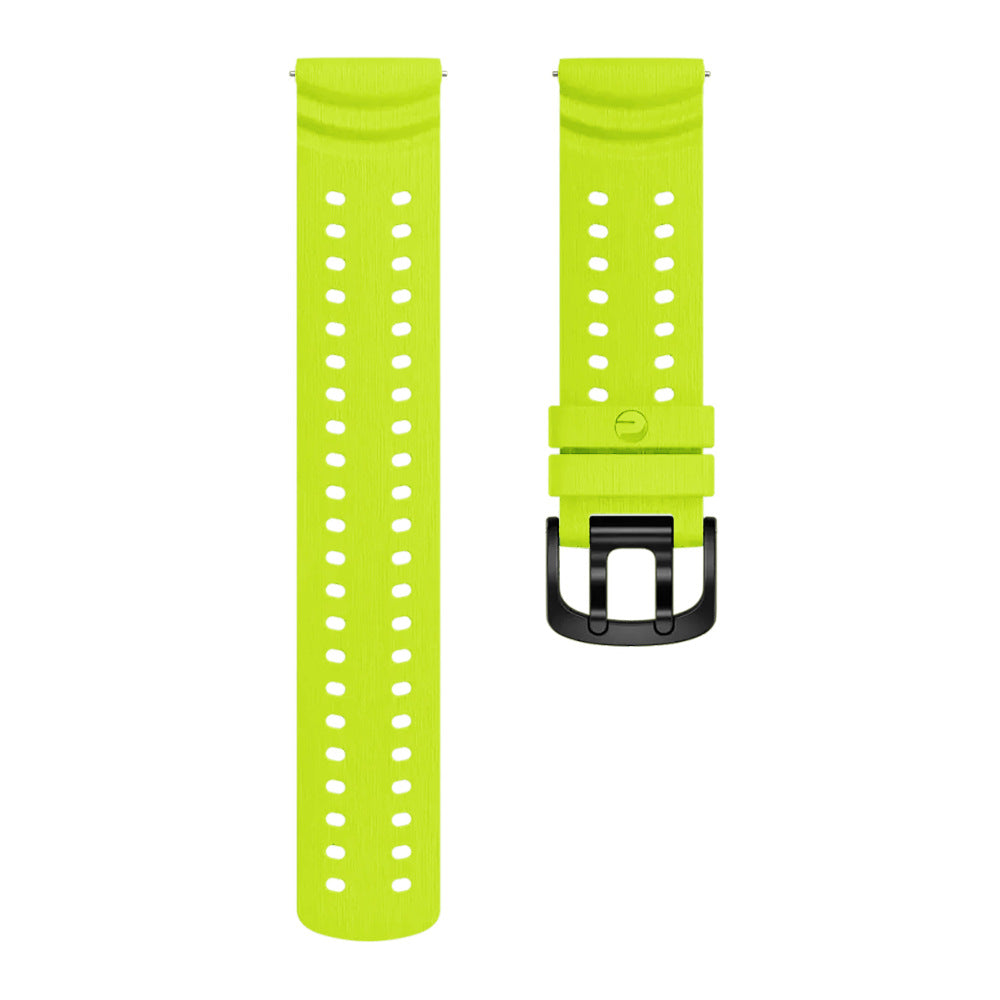Polar Grit X Silicone Grain Strap (Lime)