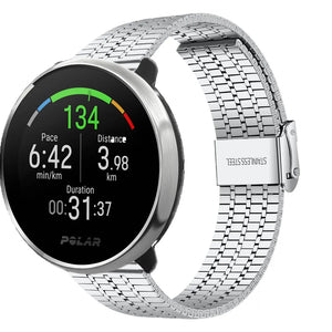 luxe-stalen-band-polar-ignite-zilver-rvs
