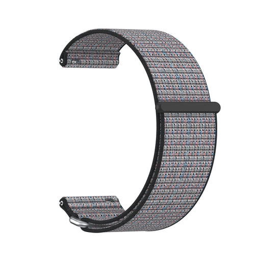 Universal 24mm Nylonarmband (GrauBlau)