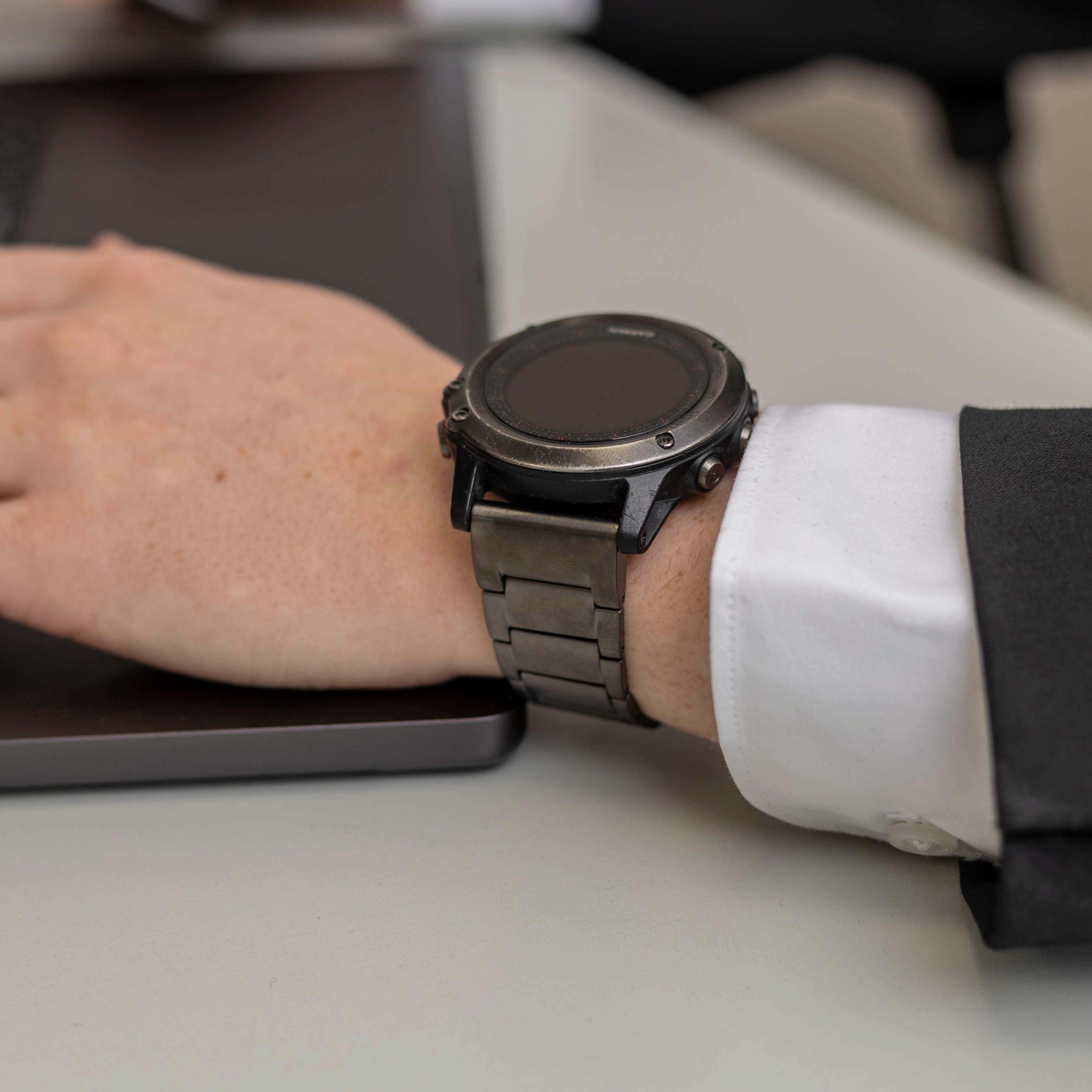 Garmin Fenix 3 magnetische titanium band (grafiet)