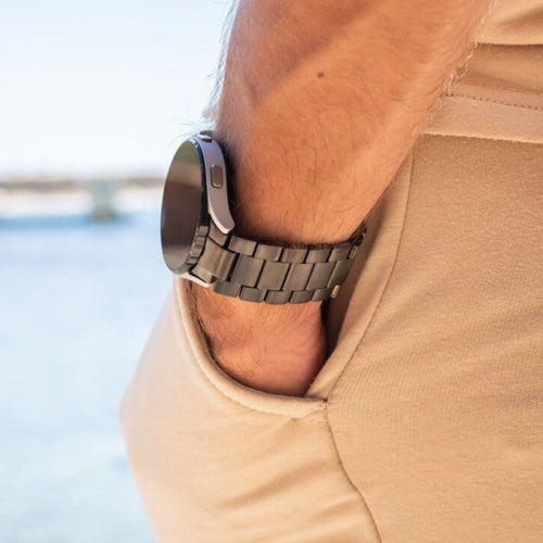 Samsung Galaxy Watch FE Titanium Strap (Black)