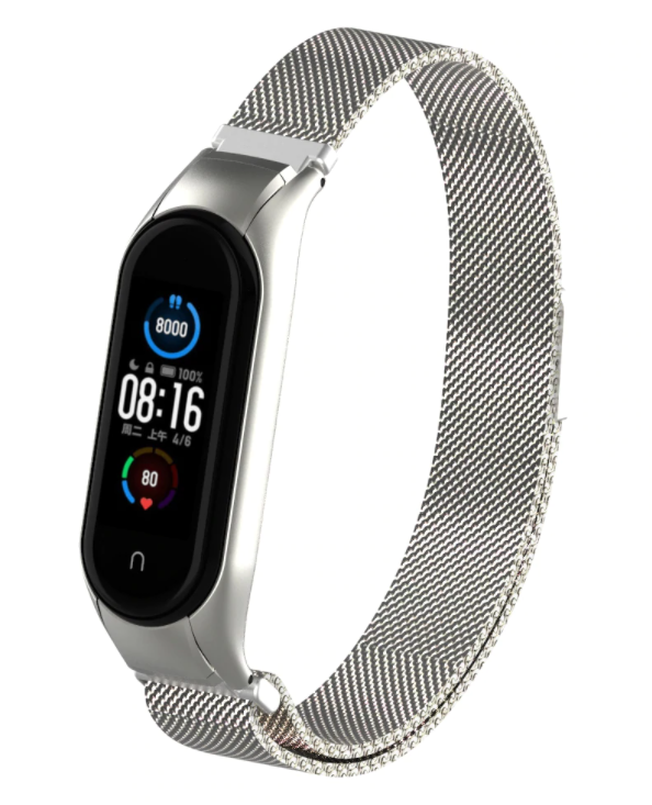 mi-band-5-milanese-band-zilver