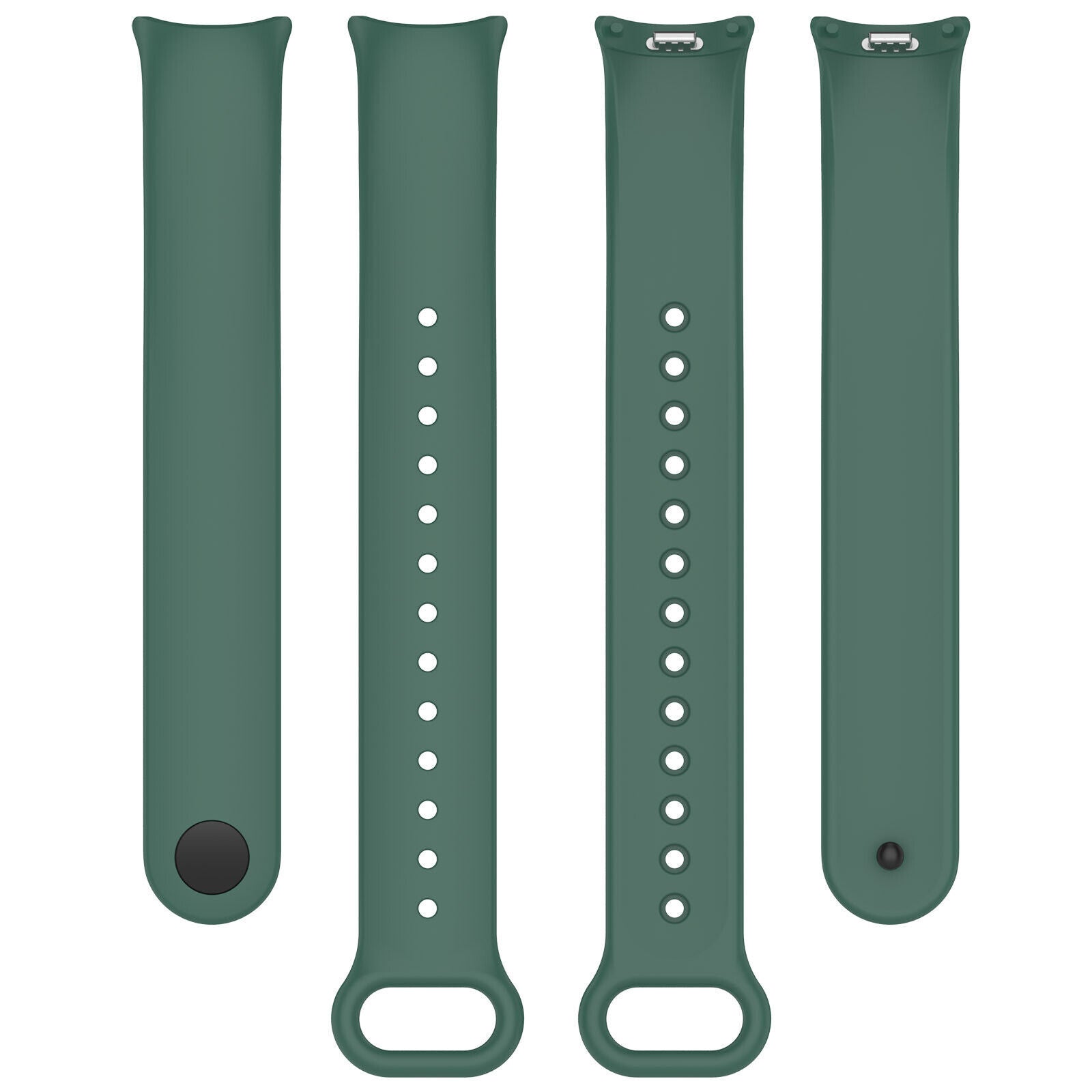 Correa silicona Xiaomi Smart Band 10 (verde oscuro)