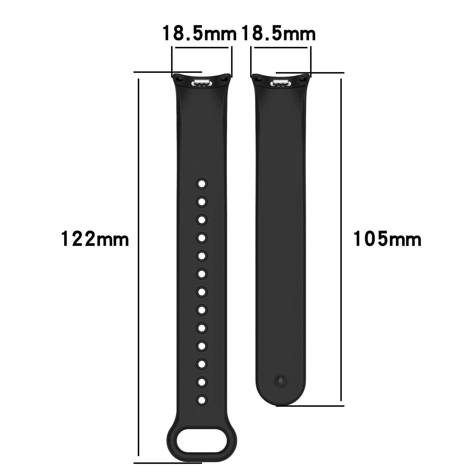 Correa silicona Xiaomi Smart Band 10 (negro)