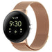 Google Pixel Watch 4 - 41mm Milanese Strap (Rose Gold)