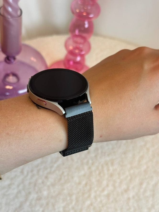 xoxo Wildhearts Samsung Galaxy Watch 3 45mm Milanese Strap (Black)