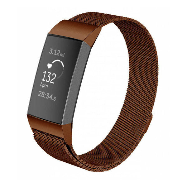 milanese-armband-charge-4-braun