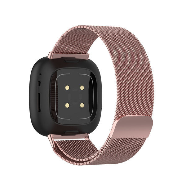 milanese-band-voor-fitbit-versa-4-roze