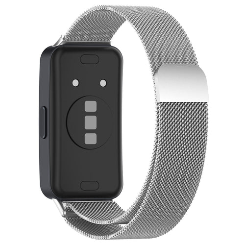 Correa milanesa Huawei Band 10 (plata)