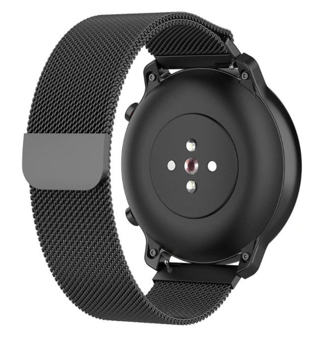 Suunto Race 2 Milanese band (zwart)