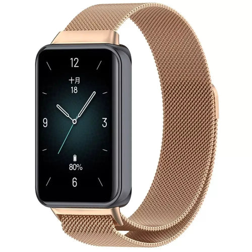 Honor Band 10 Milanese band (rosé goud)