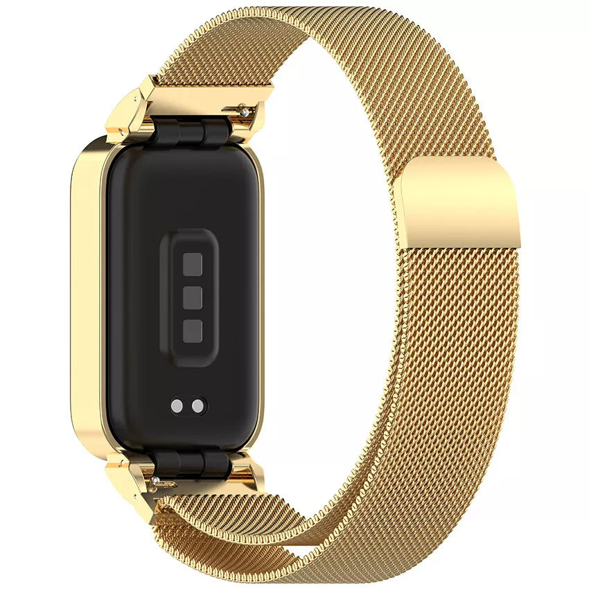 Correa milanesa Xiaomi Smart Band 9 Active (dorado)