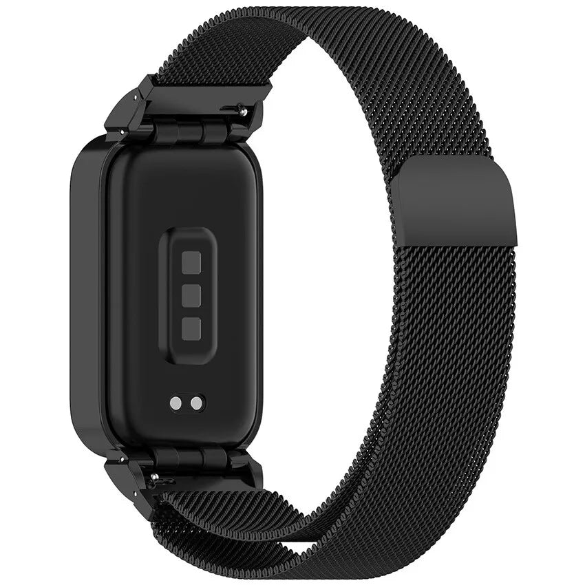 Correa milanesa Xiaomi Smart Band 9 Active (negra)
