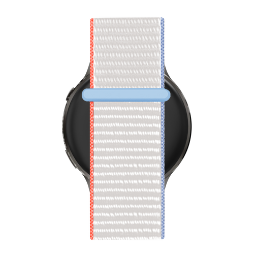 Bandz Bracelet nylon Loop Garmin Vivoactive 4s (blanc lait)