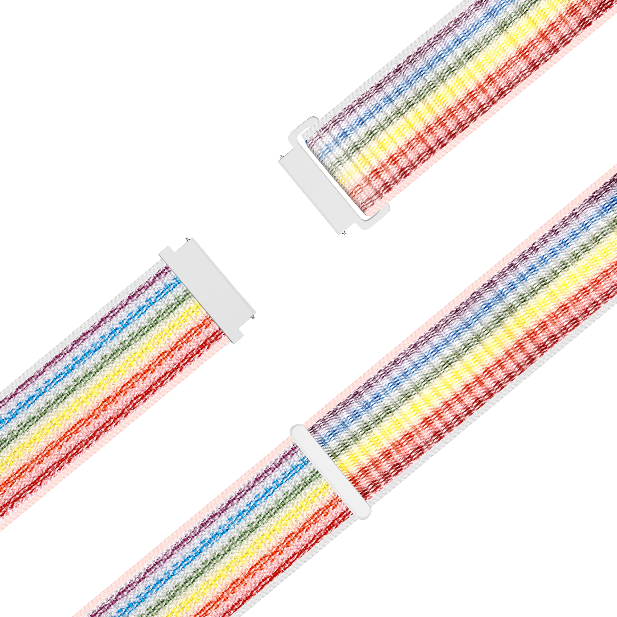 Bandz Garmin Forerunner 70 Nylon Loop Armband (Mehrfarbig)