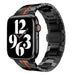 Apple Watch Stahl Ironband (Schwarz/Rot)