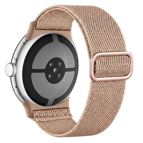 Google Pixel Watch 5 - 41mm Elastisches Armband (Rosa)