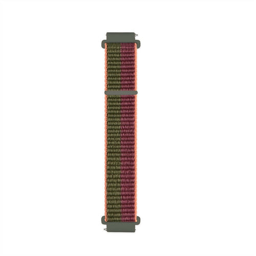 Amazfit Bip U (Pro) Nylonarmband (Dark Cherry)