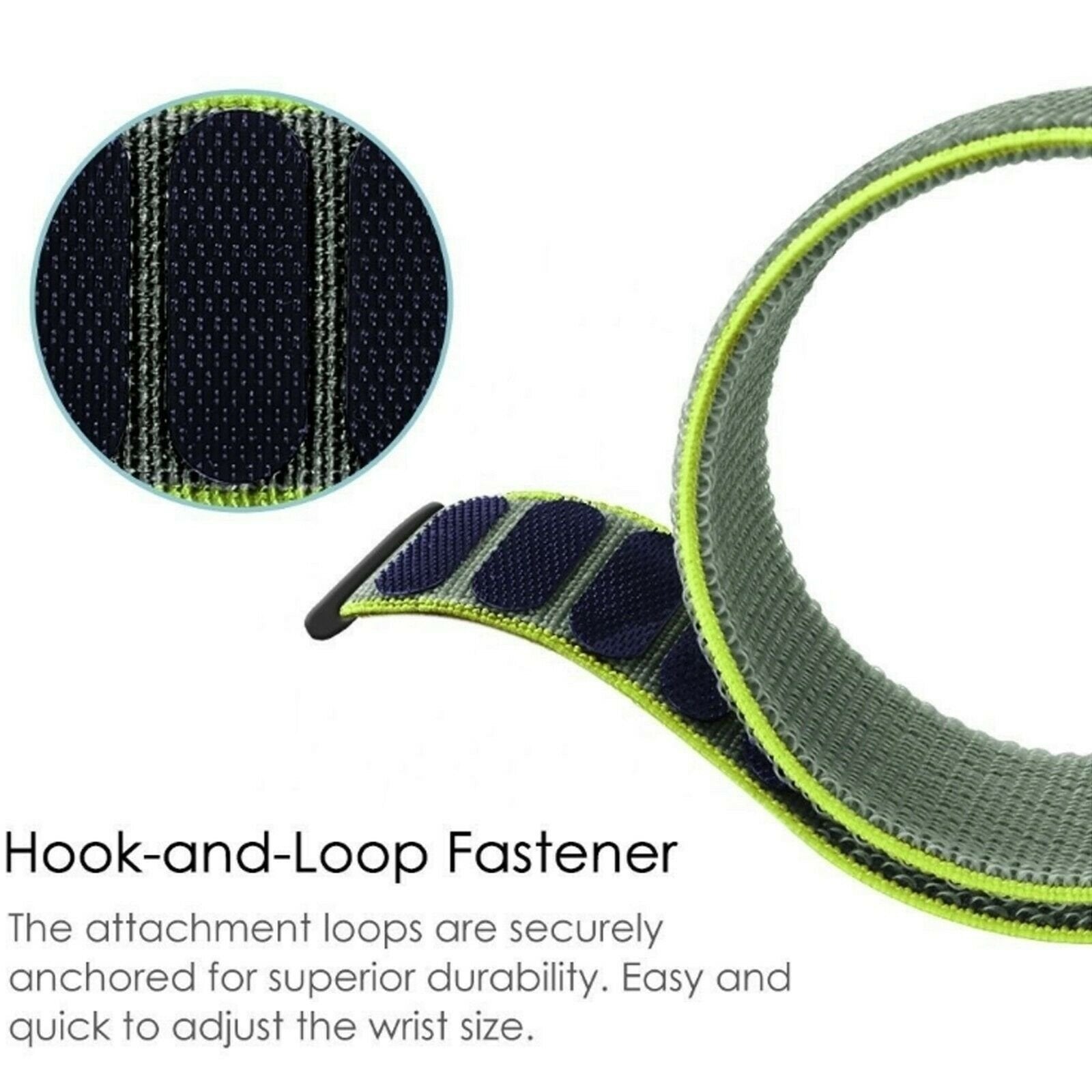 Correa nylon Redmi Watch 5 Active (fluorescente)