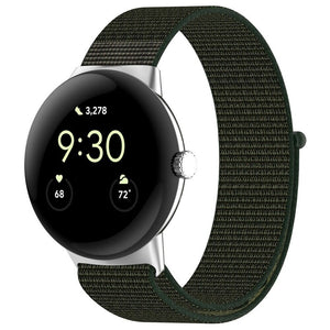 Correa nylon Google Pixel Watch 4 - 41mm (verde)