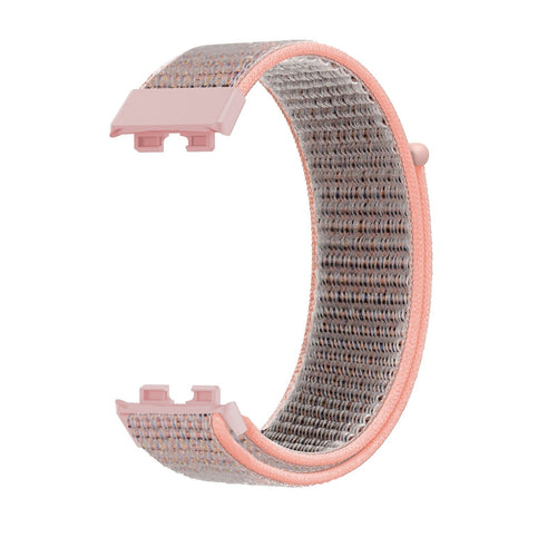 Huawei Band 10 nylon bandje (roze)