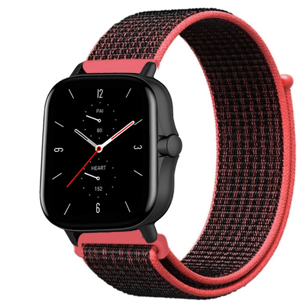 nylon-band-zwart-rood