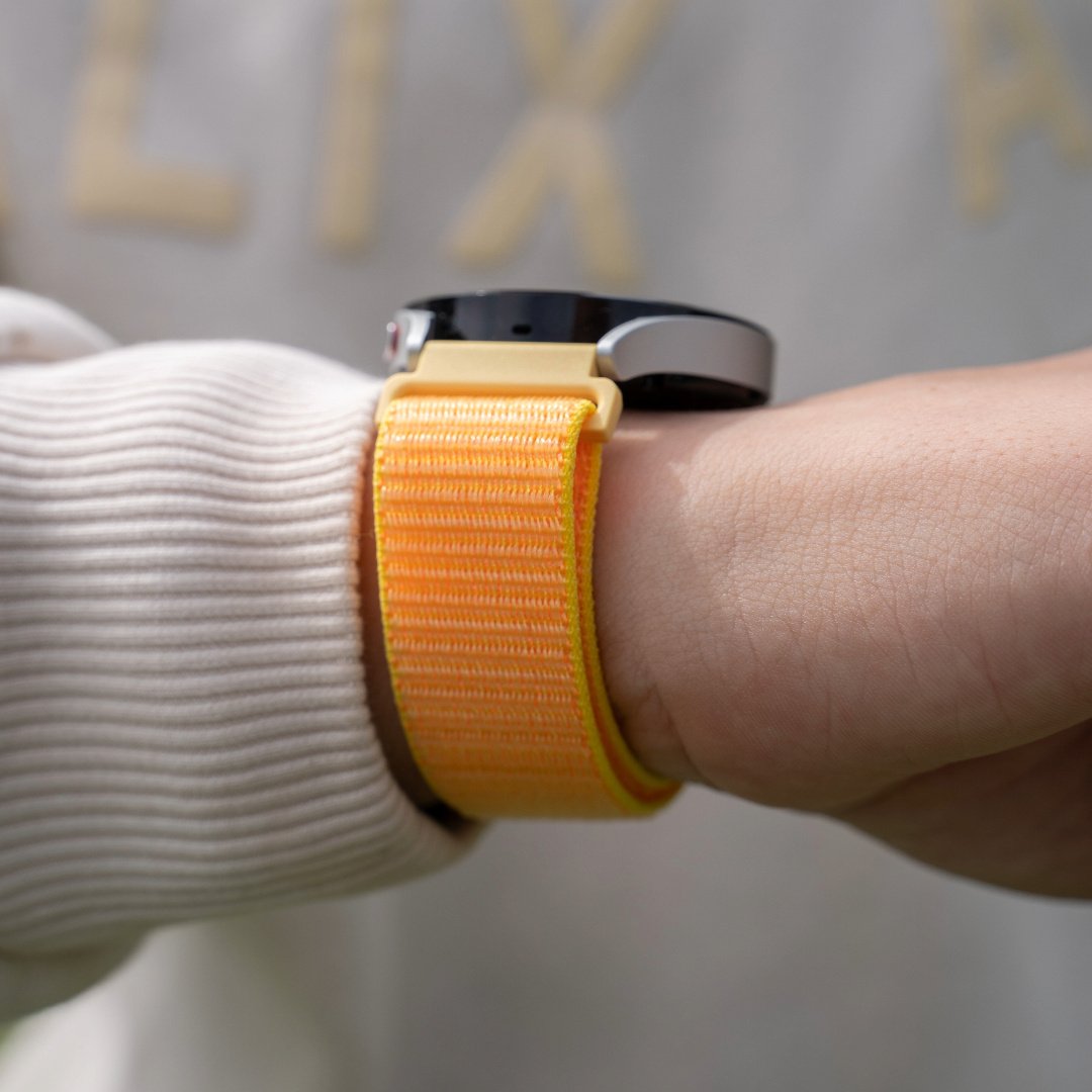 Correa nylon Redmi Watch 5 Active (amarillo claro)