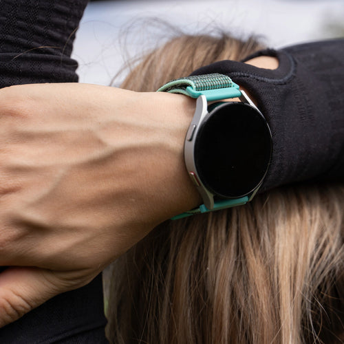 Withings Steel HR - 40mm nylon bandje (mint)