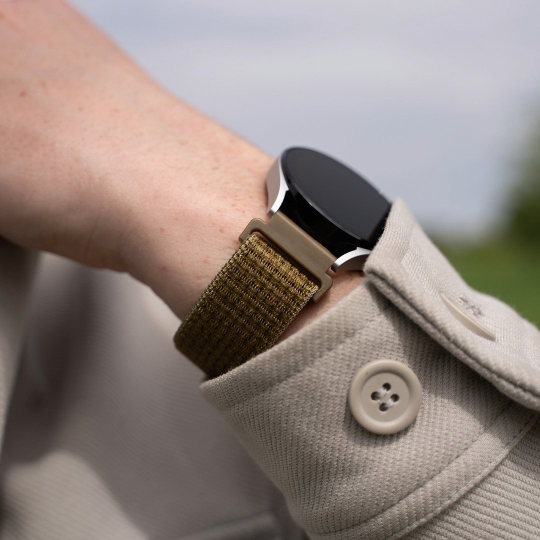 Correa nylon Redmi Watch 5 Lite (aceituna)