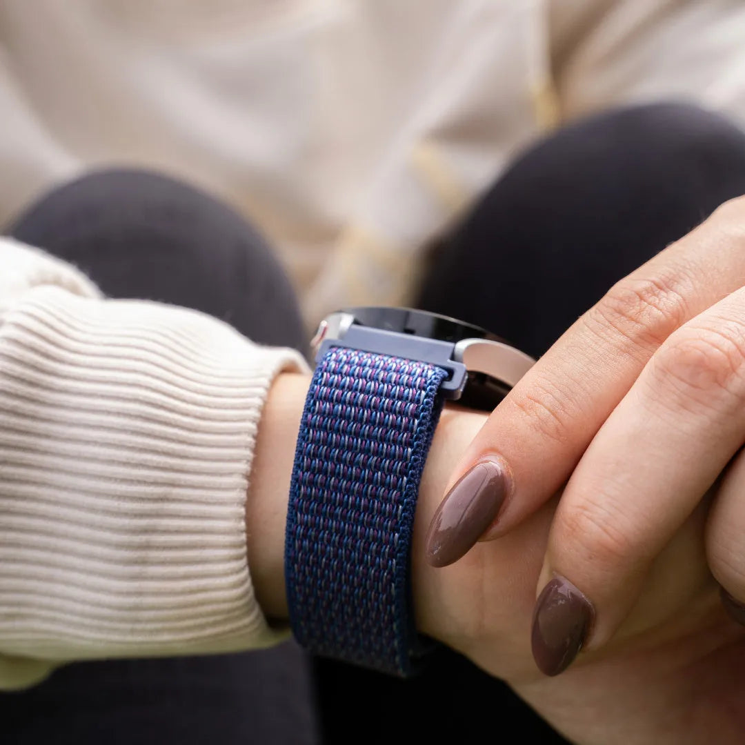 Coros Apex 2 Nylon Strap (Purple/Blue)