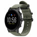 Bracelet nylon con hebilla Fossil Gen 4 Explorist HR (verde)