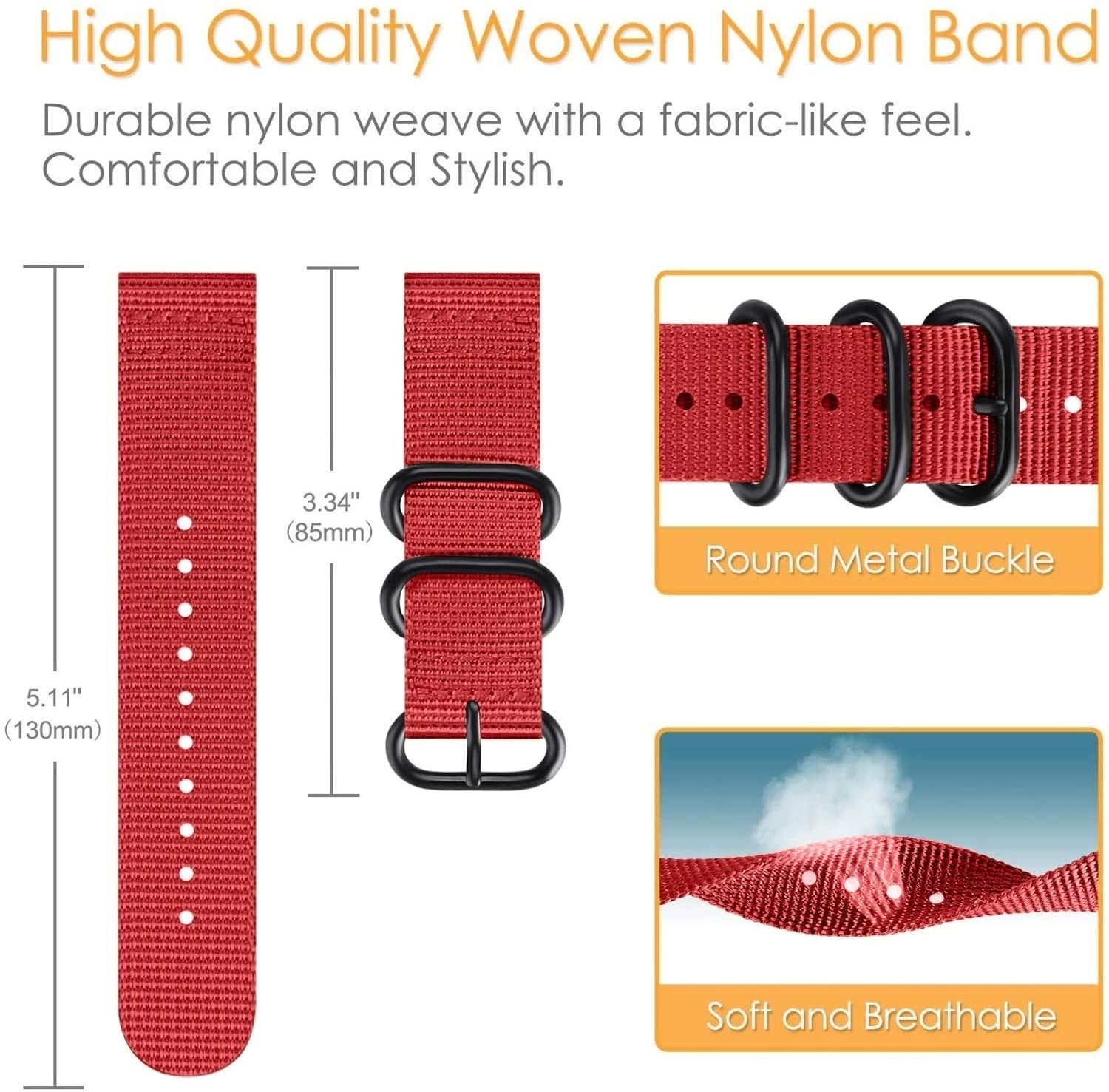 nylon-gesp-band-rood-2