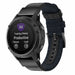 Garmin Fenix E Nylon Hybrid Strap (Blue)