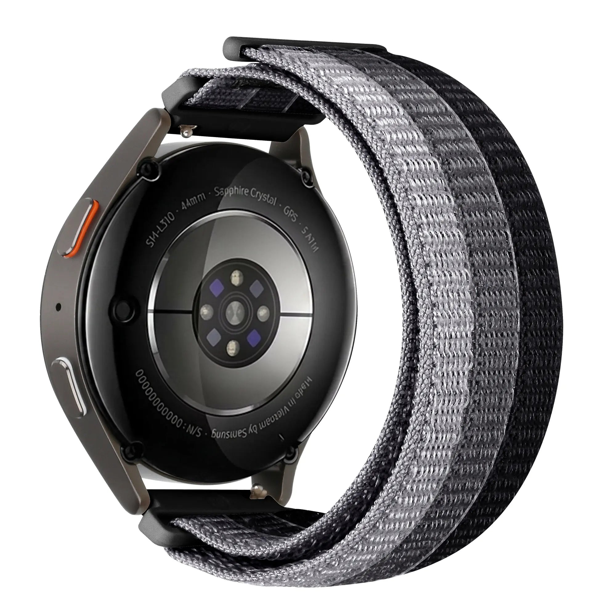 Coros Pace 2 Triple Nylon Strap (Black Mix)