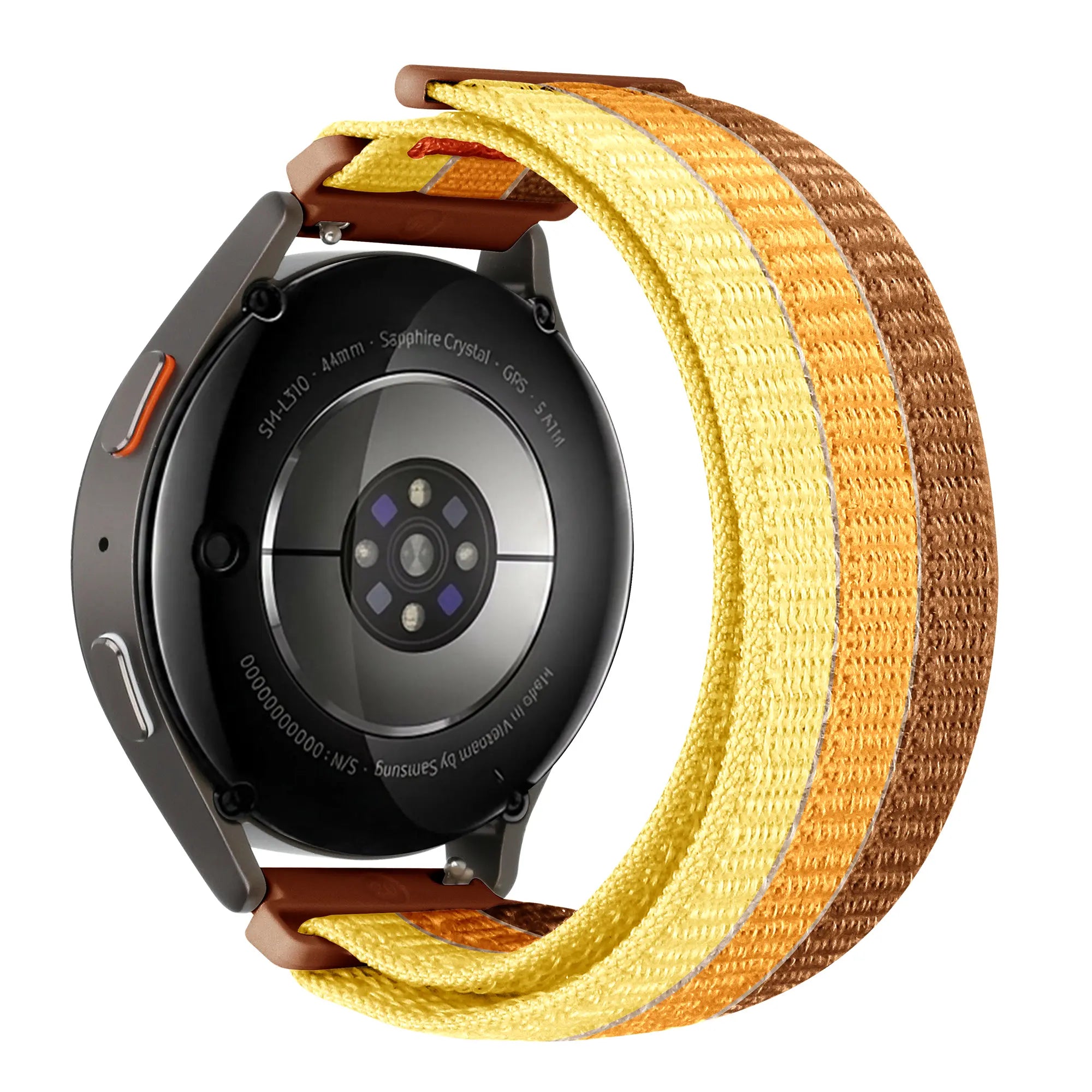 Coros Apex 2 Triple Nylon Strap (Orange Mix)