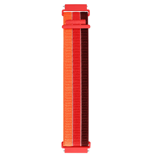 Coros Apex 2 Triple Nylon Strap (Red Mix)