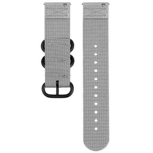 Coros Pace 2 Schnalle Nylonarmband (Grau)