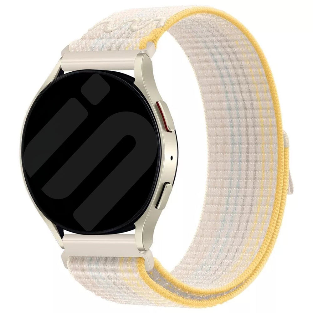Correa nylon OnePlus Watch 3 - 43mm (blanco estrella mix)