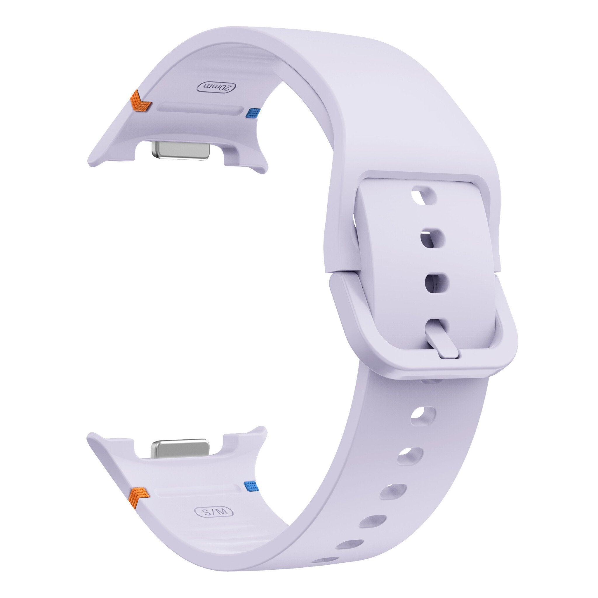Samsung Galaxy Watch 8 - 40mm Silicone Strap (Light Purple)