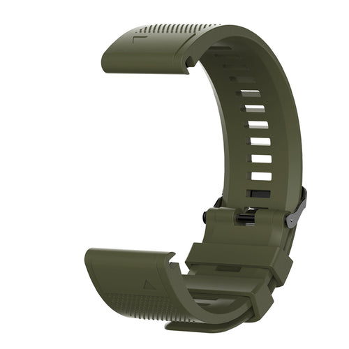 Bracelet silicone Coros Vertix 2 / 2s (vert olive)