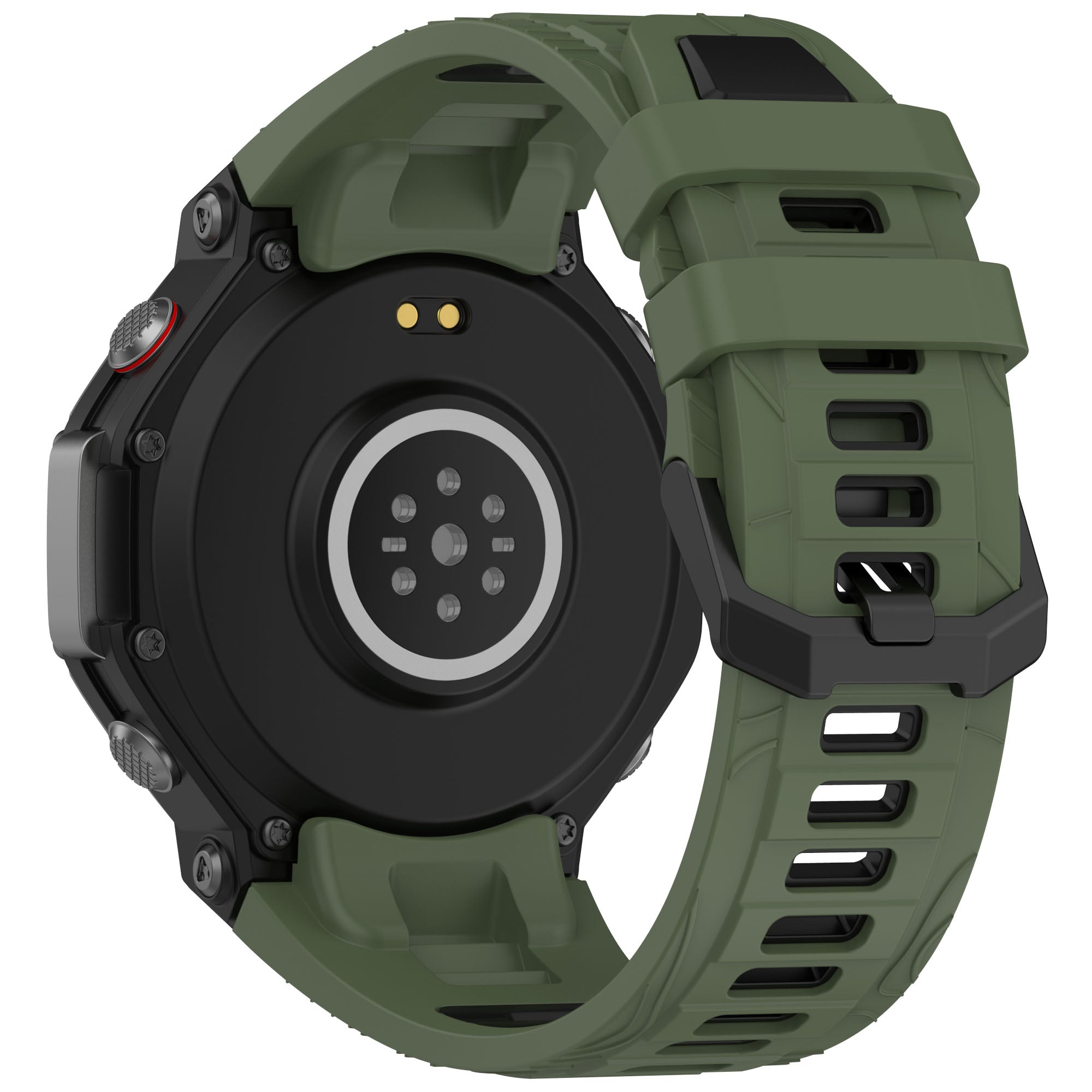Correa deportiva Amazfit T-Rex 3 (verde olive/negro)