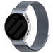 Samsung Galaxy Watch 4 Classic 46mm 'One push' Milanese Armband (Grau)