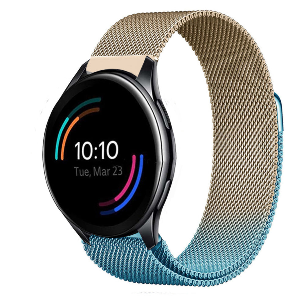 oneplus-watch-milanese-band-blauw-goud